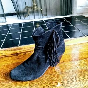 Well loved super soft suede booties